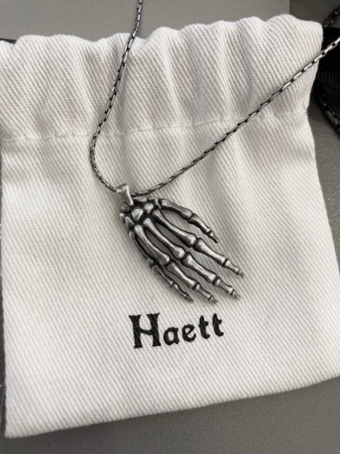 handbone pendant necklace